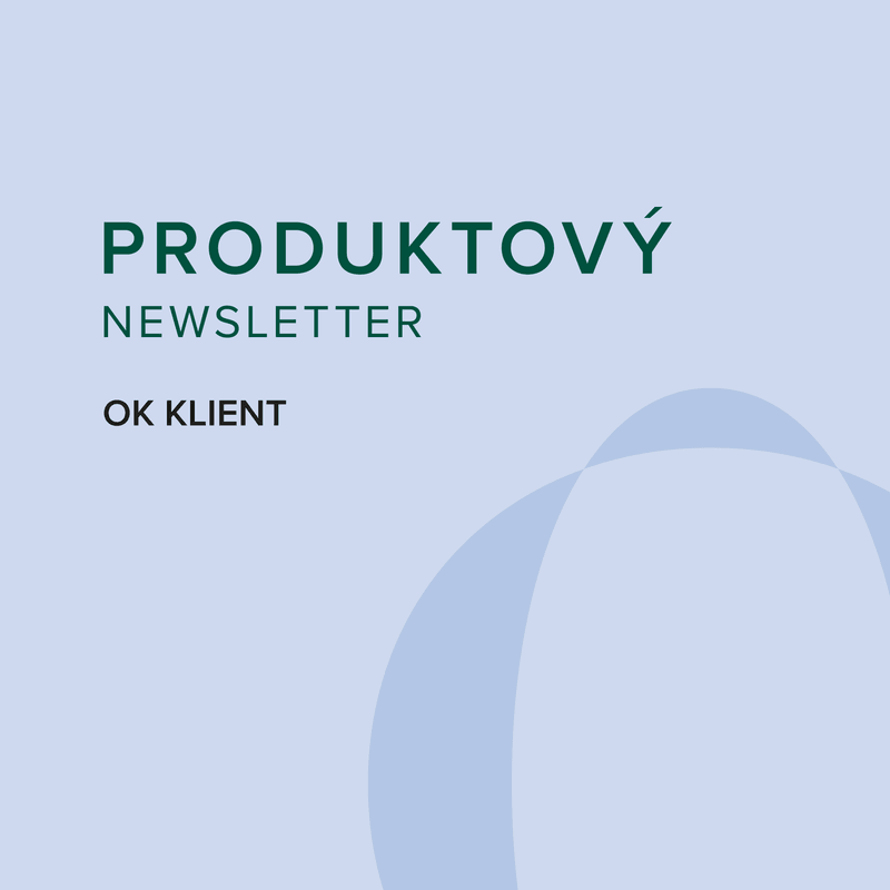 Produktový newsletter 1/2026